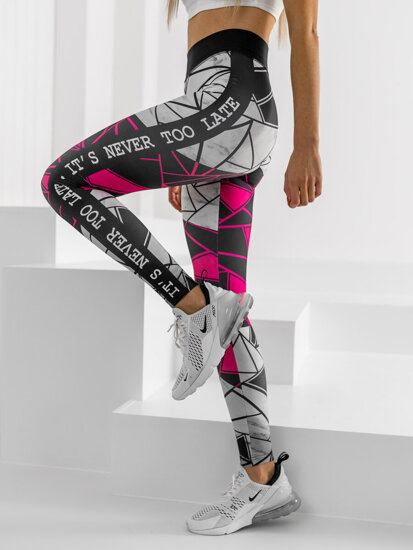 Bolf Damen Leggings Rosa  20432