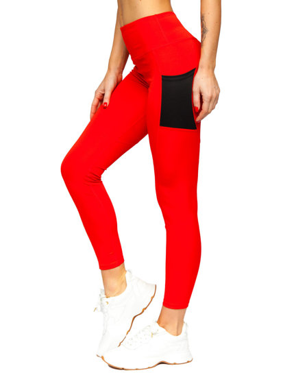 Bolf Damen Leggings Rot  XL009