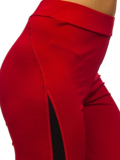 Bolf Damen Leggings Rot  Z001