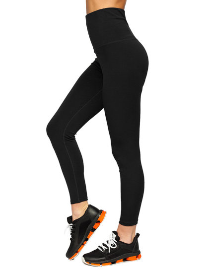 Bolf Damen Leggings Schwarz  HH040