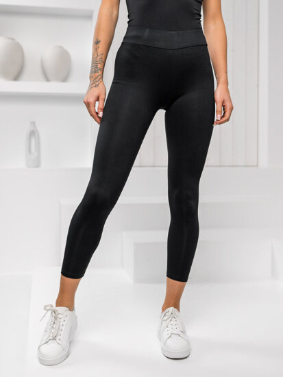 Bolf Damen Leggings Schwarz YW01001-A