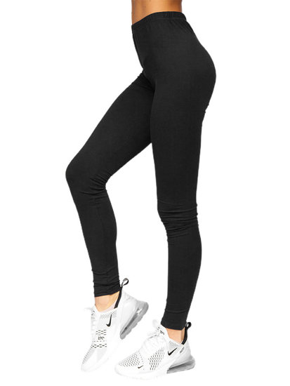 Bolf Damen Leggings Schwarz  YW01050