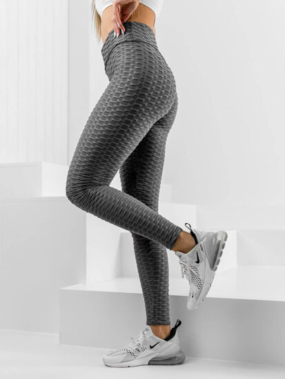 Bolf Damen Leggings Schwarzgrau  HL157