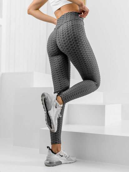 Bolf Damen Leggings Schwarzgrau  HL157