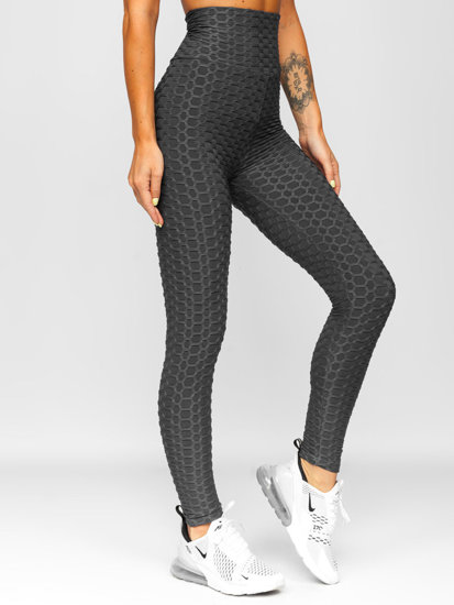 Bolf Damen Leggings Schwarzgrau  YW88024