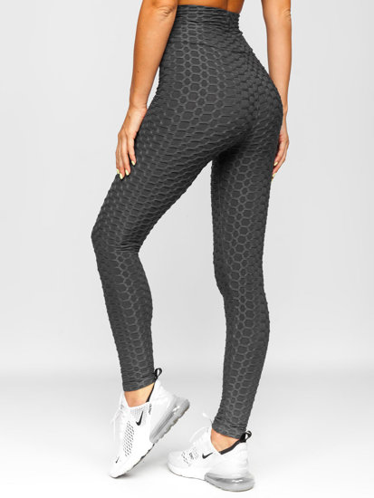 Bolf Damen Leggings Schwarzgrau  YW88024