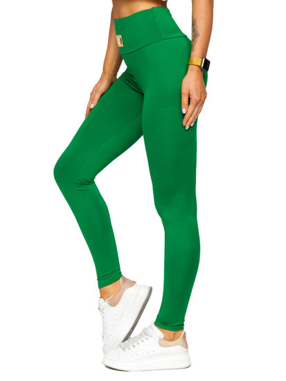 Bolf Damen Leggins Grün  021A