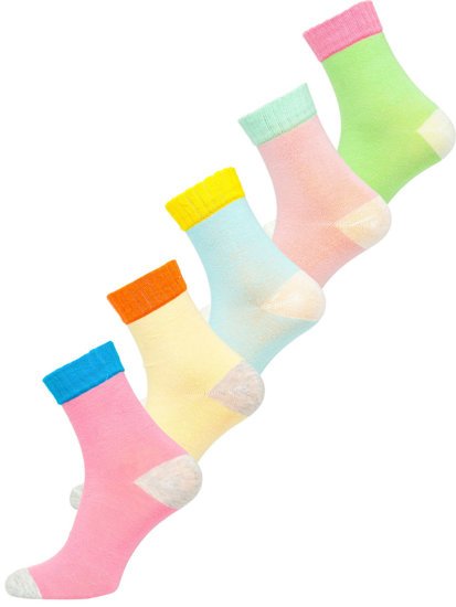 Bolf Damen Socken Mehrfarbig  X20328-5P 5 PACK