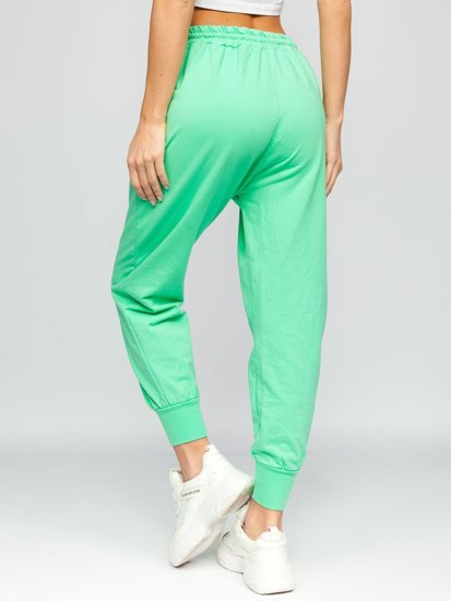 Bolf Damen Sporthose Grün  0011