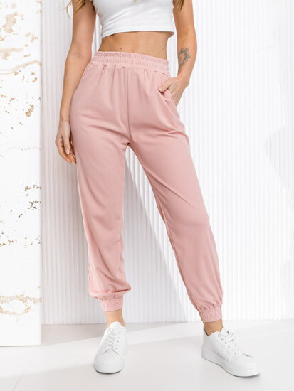 Bolf Damen Sporthose Joggers Rosa  W7822