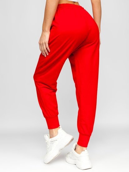 Bolf Damen Sporthose Rot  0011