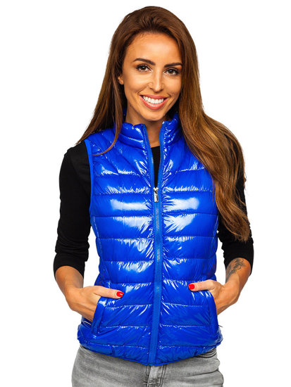 Bolf Damen Steppweste Blau  R0107A