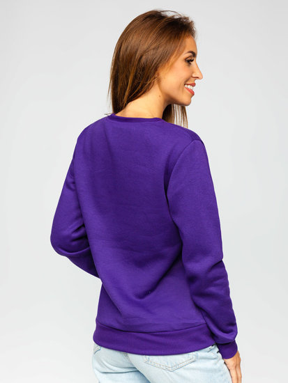 Bolf Damen Sweatshirt Violett  W01