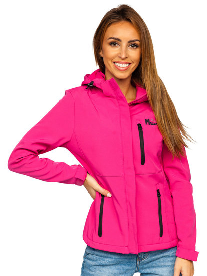 Bolf Damen Übergangsjacke Softshell Jacke Rosa  HH028