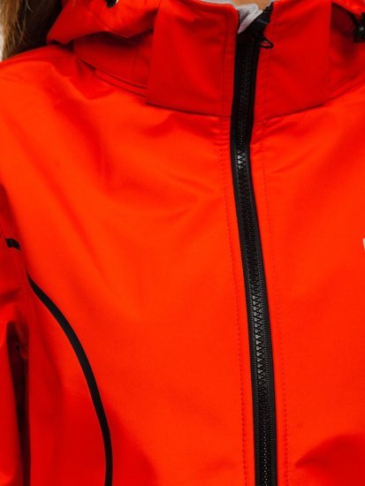 Bolf Damen Übergangsjacke Softshelljacke Orange  S010