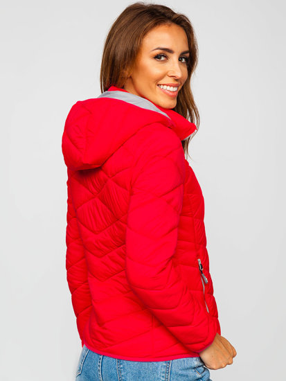 Bolf Damen Winterjacke Rosa  AB027