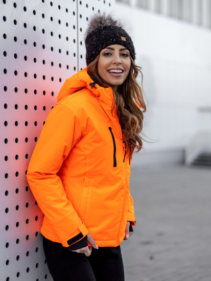 Bolf Damen Winterjacke Sportjacke Orange  HH012