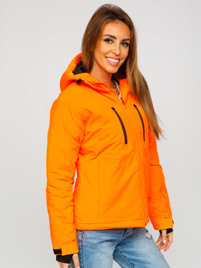 Bolf Damen Winterjacke Sportjacke Orange HH012A