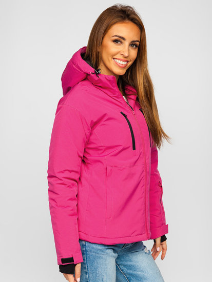 Bolf Damen Winterjacke Sportjacke Rosa  HH012A