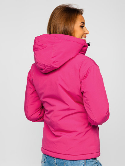 Bolf Damen Winterjacke Sportjacke Rosa  HH012A