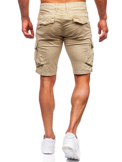 Bolf Heren Kurze Hose Cargoshorts Beige  YF2222