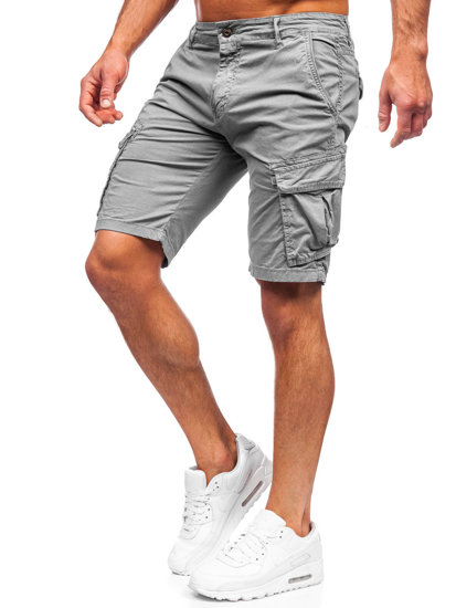 Bolf Heren Kurze Hose Cargoshorts Grau  YF2222