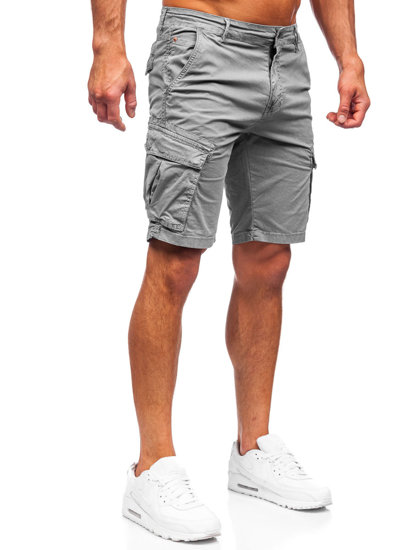 Bolf Heren Kurze Hose Cargoshorts Grau  YF2222