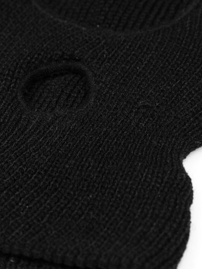 Bolf Herren Balaclava Mütze Schwarz  YW09002