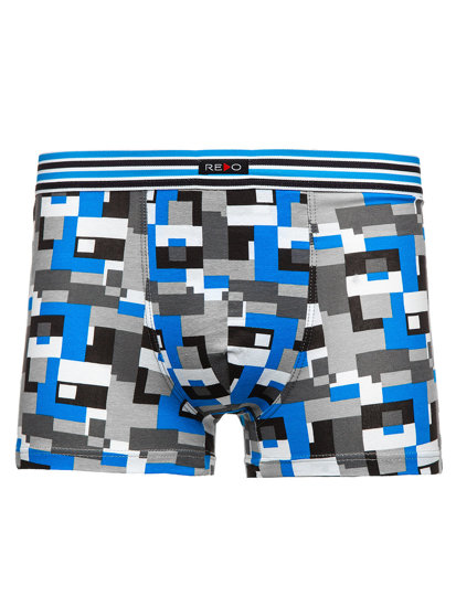 Bolf Herren Boxershorts Blau  1BE750