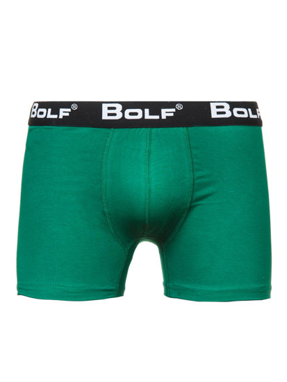 Bolf Herren Boxershorts Grün  0953-2P 2 PACK