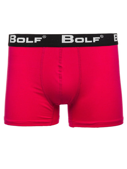 Bolf Herren Boxershorts Hellrosa  0953-2P 2 PACK