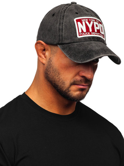 Bolf Herren Cap Schwarz  CZ101