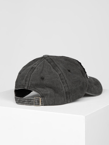 Bolf Herren Cap Schwarzgrau  CZ59