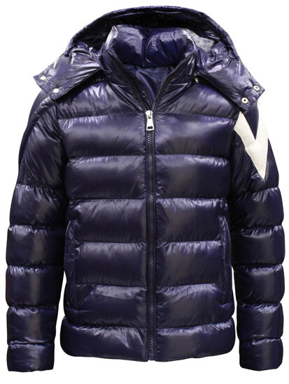 Bolf Herren Gepolsterte Winterjacke Dunkalblau  9981