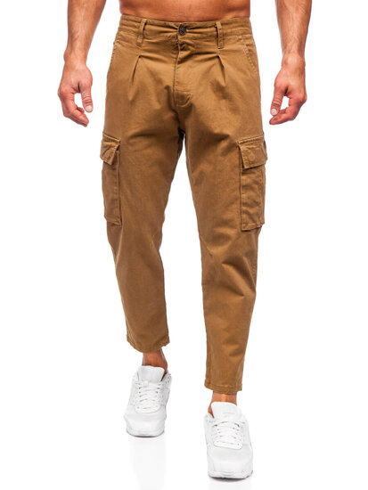 Bolf Herren Hose Cargohose Braun  77323