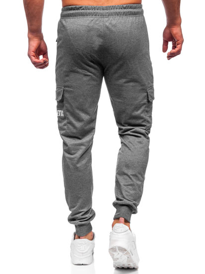 Bolf Herren Hose Cargohose Jogger Pants Anthrazit  JX5061