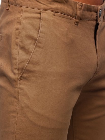 Bolf Herren Hose Chinos Camel  1143