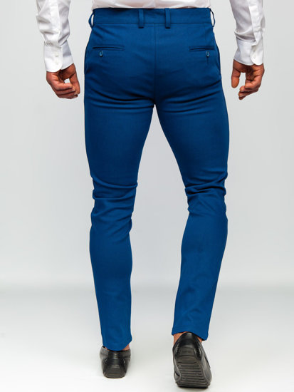 Bolf Herren Hose Chinos Indigo  5000-3