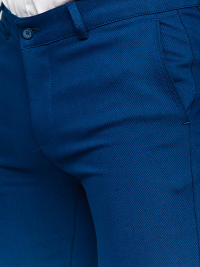 Bolf Herren Hose Chinos Indigo  5000-3