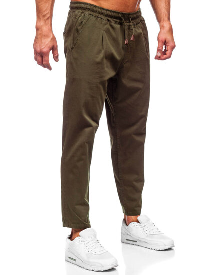 Bolf Herren Hose Chinos Khaki  6237