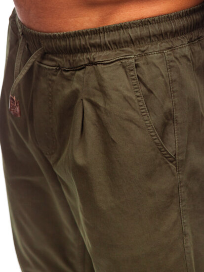 Bolf Herren Hose Chinos Khaki  6237