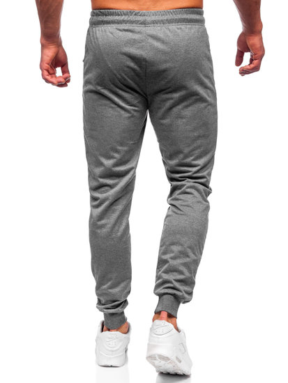 Bolf Herren Hose Jogger Pants Anthrazit  JX5001