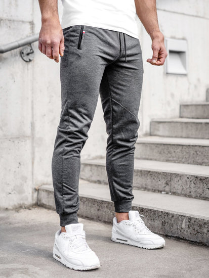 Bolf Herren Hose Jogger Pants Anthrazit  JX5001A