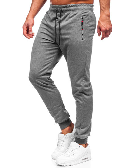 Bolf Herren Hose Jogger Pants Anthrazit  JX5003