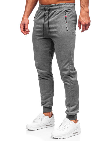 Bolf Herren Hose Jogger Pants Anthrazit  JX5003