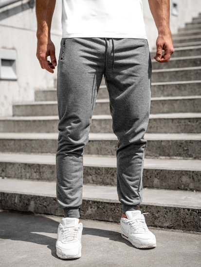 Bolf Herren Hose Jogger Pants Anthrazit  JX5003A