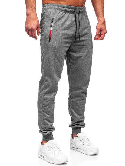 Bolf Herren Hose Jogger Pants Anthrazit  JX5007