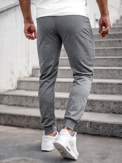 Bolf Herren Hose Jogger Pants Anthrazit  JX5007A