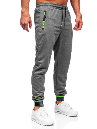 Bolf Herren Hose Jogger Pants Anthrazit  K10332