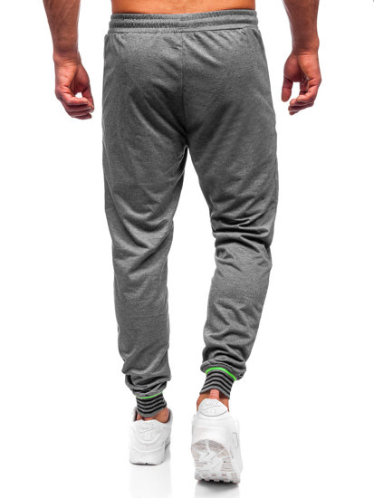 Bolf Herren Hose Jogger Pants Anthrazit  K10332